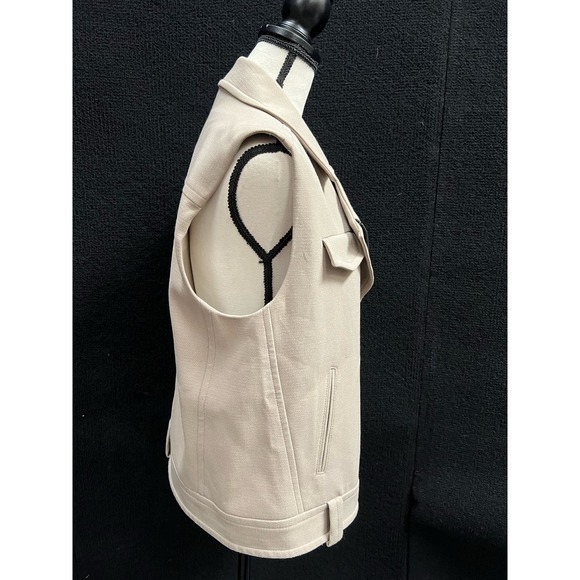 Top‎ Shop Tan Cream Vest - Picture 4 of 8